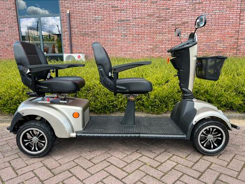 Duo scootmobiel, type Vermeiren Limo. 1500km. Gelopen, Diversen, Brommobielen en Scootmobielen, Gebruikt, Vermeiren, 36 t/m 45 km