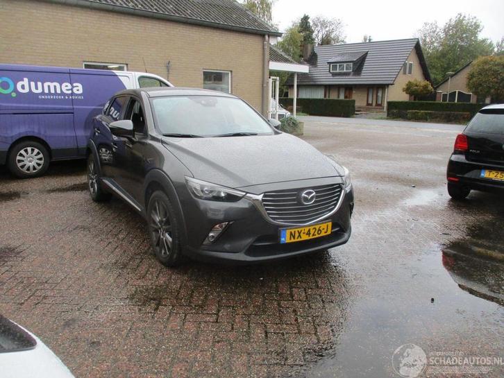 Mazda CX-3 2.0 SAG 120 GT-L REST BPM 1500 EURO !NAP, Auto diversen, Schadeauto's, Mazda, Handgeschakeld, Benzine, MPV, Zilver of Grijs
