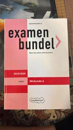 vwo Wiskunde A 2019/2020 examenbundel, Boeken, Schoolboeken, HAVO, Ophalen of Verzenden, Zo goed als nieuw, H.R. Goede