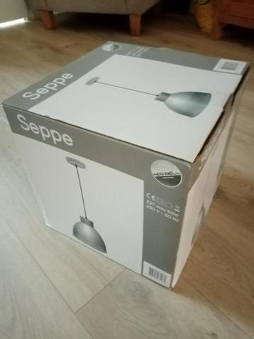 NIEUW: Hanglamp Seppe (zilver, E27, 230 V, max. 60 Watt) beschikbaar voor biedingen