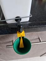 Drinkfles kippen met drinkcup en beugel, Dieren en Toebehoren, Ophalen, Drinken en Voederen