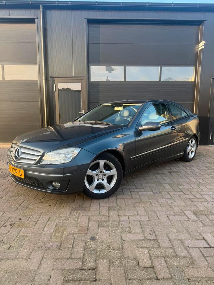 Mercedes-Benz CLC180 Kompressor 2011 Grijs Leder Stoelverw, Auto's, Mercedes-Benz, Bedrijf, CLC, ABS, Adaptieve lichten, Airbags