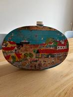 Vintage Sv. Michelsen Chocolade Trommel Denemarken, Ophalen, Gebruikt, Koek(jes), Overige merken