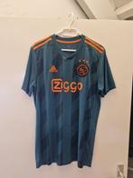 Ajax voetbalshirt 2019-2020 uit - Blauw met oranje accenten, Maat L, Ophalen of Verzenden, Zo goed als nieuw, Shirt