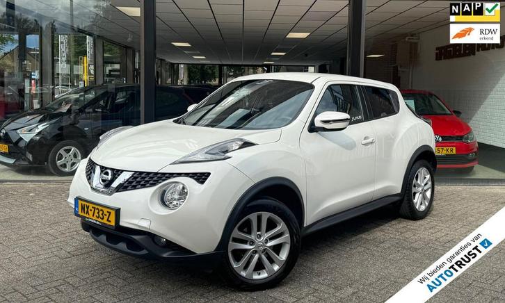 Nissan Juke 1.6 N-Connecta NAVI | CLIMATE | CAMERA | CRUISE, Auto's, Nissan, Bedrijf, Te koop, Juke, ABS, Achteruitrijcamera, Airbags