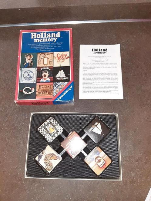 Holland memory 1976 nr 2, Hobby en Vrije tijd, Gezelschapsspellen | Bordspellen, Zo goed als nieuw, Ophalen of Verzenden