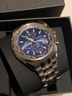Citizen AT8200-87L Radio Controlled Eco Drive, Blauw, Ophalen of Verzenden, Zo goed als nieuw, Waterdicht