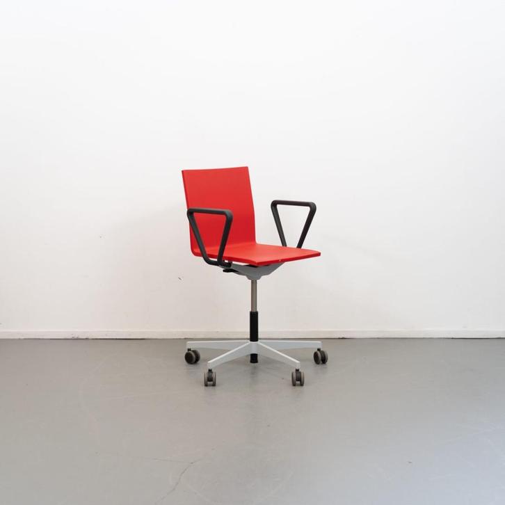 1 Vitra Maarten v Severen .04 Bureaustoel Rood, Huis en Inrichting, Bureaustoelen, Zo goed als nieuw, Bureaustoel, Rood, Ophalen of Verzenden
