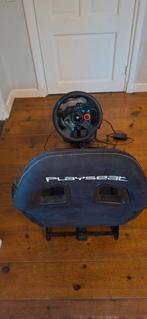 playseat en logitech stuur, Spelcomputers en Games, Spelcomputers | Sony PlayStation Consoles | Accessoires, Ophalen of Verzenden