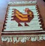 Kelim wandkleed 50 x 55 cm, 50 tot 100 cm, Zo goed als nieuw, Bruin, Oosterts