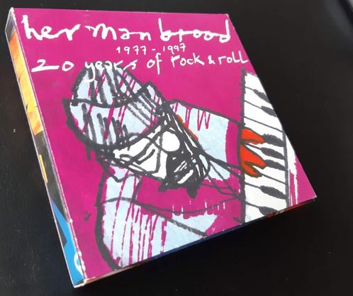 HERMAN BROOD - 20 Years of rock n roll (Deluxe 2CD set), Cd's en Dvd's, Cd's | Rock, Zo goed als nieuw, Poprock, Ophalen of Verzenden