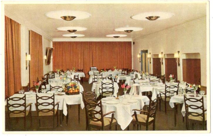 Rotterdam  Zuid  interieur "Het Witte Paard"  (kl. formaat), Verzamelen, Ansichtkaarten | Nederland, Ongelopen, Zuid-Holland, 1940 tot 1960