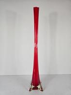 Zeer hoge Murano glas vaas, Italië, 2e helft 20e eeuw, Antiek en Kunst, Antiek | Glas en Kristal, Ophalen of Verzenden