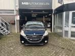 Peugeot 208 1.2 VTi Blue Lease/zwart/5Deurs/1 JR APK/pdc/Air, Voorwielaandrijving, Euro 5, Gebruikt, 1199 cc