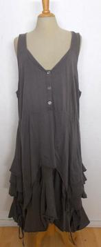 Leuke bruine jurk van Ultimate Mik's Amsterdam! XXL, Kleding | Dames, Bruin, Verzenden, Maat 46/48 (XL) of groter, Zo goed als nieuw