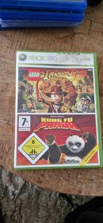 Indiana Jones en Kung Fu Panda, xbox 360, Avontuur en Actie, 1 speler, Ophalen of Verzenden, Zo goed als nieuw
