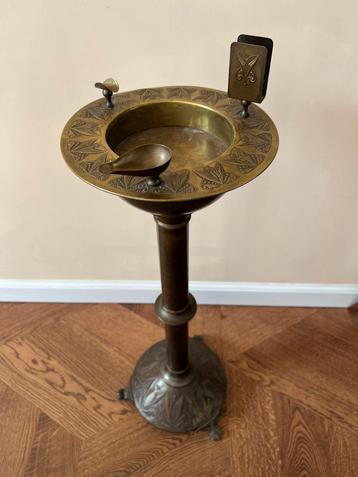 Antieke asbak en rookzuil art nouveau, jugendstil, art deco beschikbaar voor biedingen