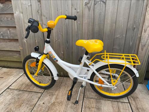 Meisjesfiets 16 inch, Fietsen en Brommers, Fietsen | Kinderfietsjes, Zo goed als nieuw, 16 tot 20 inch, Ophalen