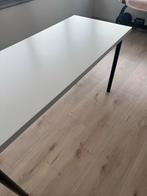 Simpele witte tafel / bureau, Antiek en Kunst, Ophalen