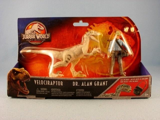 Jurassic World: Legacy Dr. Grant en Muldoon Raptor sets MIMB, Ophalen of Verzenden, Nieuw, Film, Actiefiguur of Pop