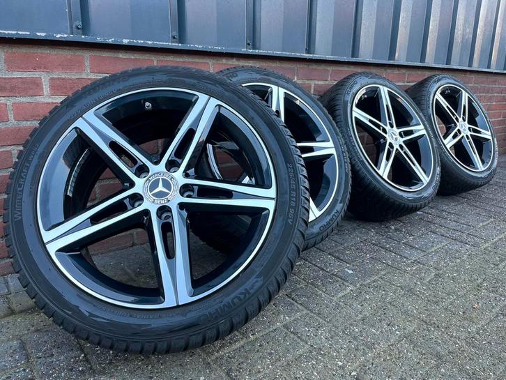 18 inch Originele Mercedes A Klasse B klasse Winterset TPMS, Auto-onderdelen, Banden en Velgen, Banden en Velgen, Winterbanden
