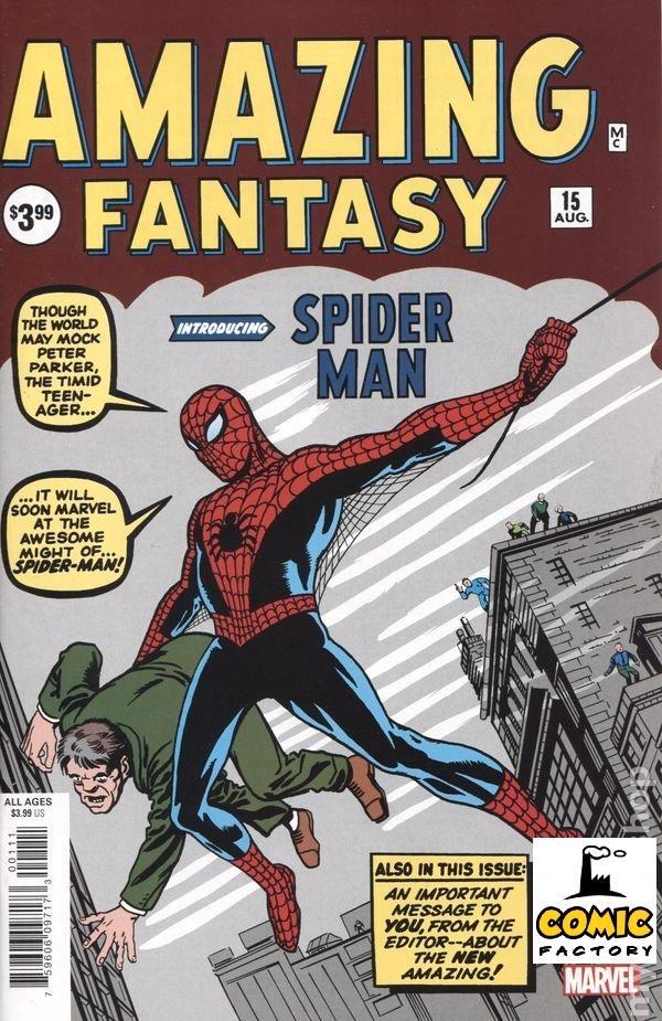 Amazing Fantasy Facsimile Edition (2019 Marvel) # 15, Boeken, Strips | Comics, Nieuw, Eén comic, Amerika, Ophalen of Verzenden