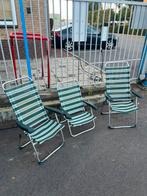 3 Kampeerstoelen set, Caravans en Kamperen, Kampeermeubelen, Ophalen, Gebruikt, Campingstoel