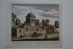 AMSTERDAM GEUZENVELD HOFSTEDE RADEMAKER SCHENK 1727 E72, Antiek en Kunst, Kunst | Etsen en Gravures, Verzenden