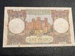 Marokko 100 franc 1946, Postzegels en Munten, Ophalen of Verzenden, Overige landen, Los biljet
