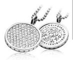 Prachtige ZINZI hanger munt Zih726 60% korting, Ophalen of Verzenden, Zo goed als nieuw, Hart, Zilver
