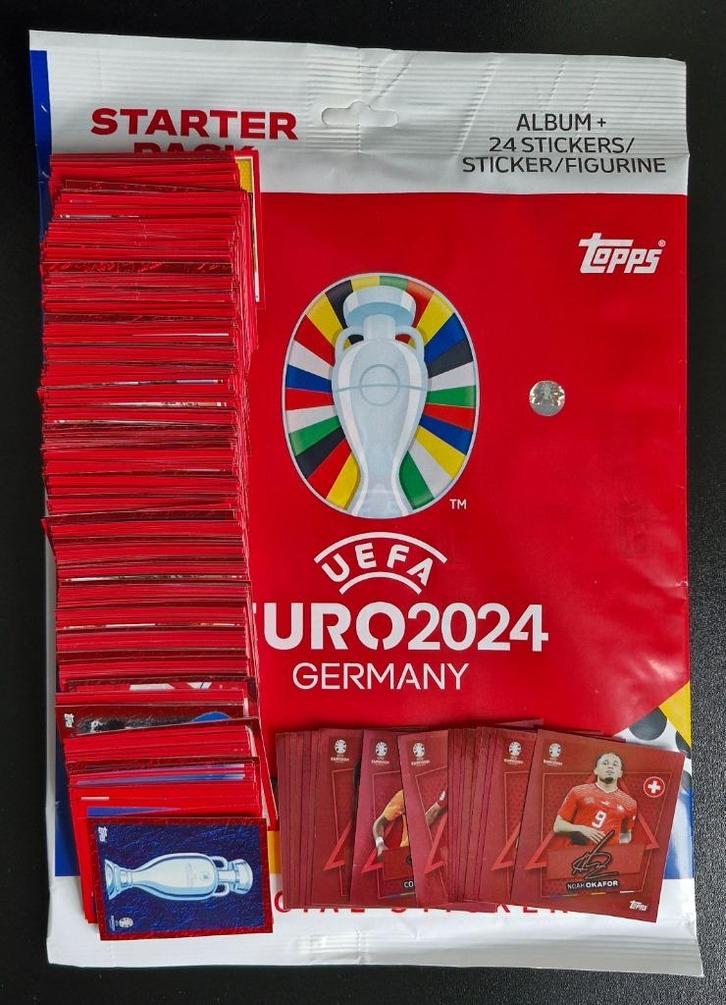 Topps Euro 2024 Swiss Complete Set, Hobby en Vrije tijd, Stickers en Plaatjes, Nieuw, Meerdere stickers, Ophalen of Verzenden