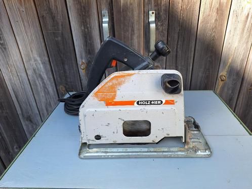 Holzher 2120 inval cirkelzaag 1900w (2), Doe-het-zelf en Verbouw, Gereedschap | Handgereedschap, Gebruikt, Ophalen of Verzenden