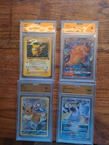 Graded slabs pokemon pikachu beschikbaar voor biedingen