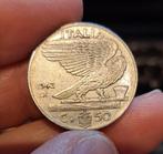Italië - 50 cent. 1942XX - R, Italië, Losse munt, Verzenden