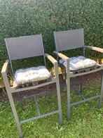 Te koop hoge Barle Duc Barstoelen, Tuin en Terras, Tuinstoelen, Ophalen of Verzenden, Zo goed als nieuw, Stapelbaar