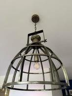 Robuuste ijzeren hanglamp, Ophalen of Verzenden, Gebruikt, Minder dan 50 cm