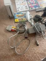 Nintendo wii complete set, Spelcomputers en Games, Spelcomputers | Nintendo Wii, Ophalen, Zo goed als nieuw, Met 2 controllers