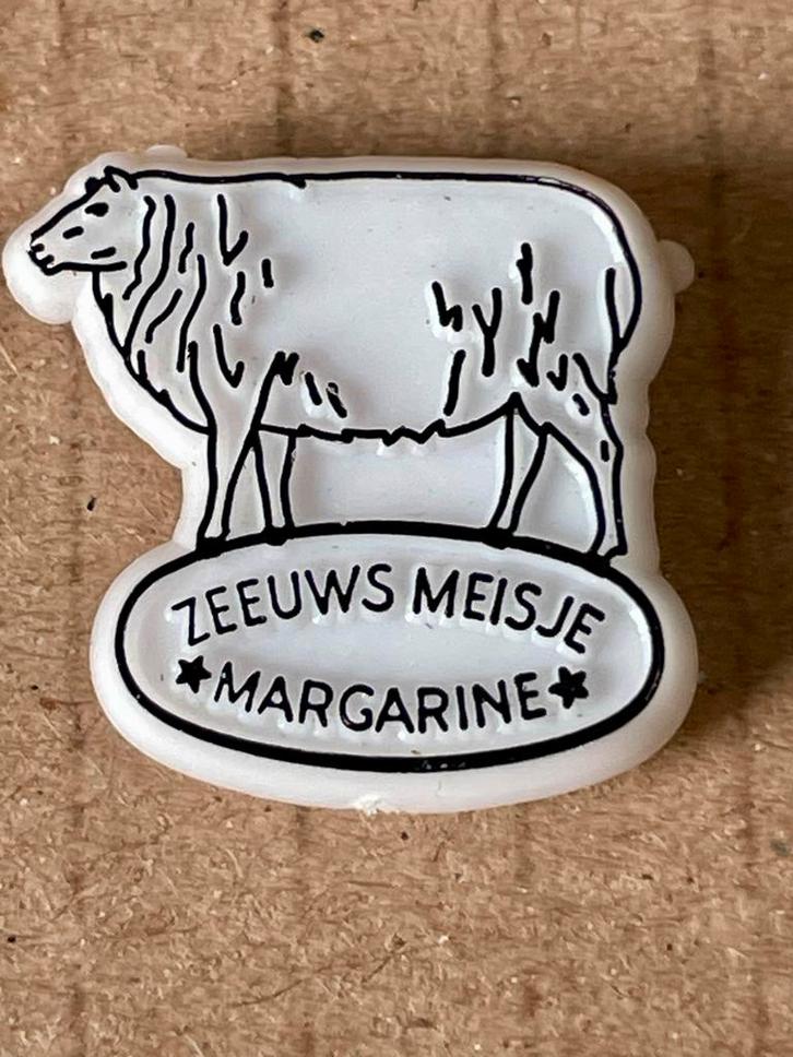 Zeldzaam Zeuws Meisje Margarine Reclame Object, Verzamelen, Merken en Reclamevoorwerpen, Gebruikt, Reclamebord, Ophalen of Verzenden