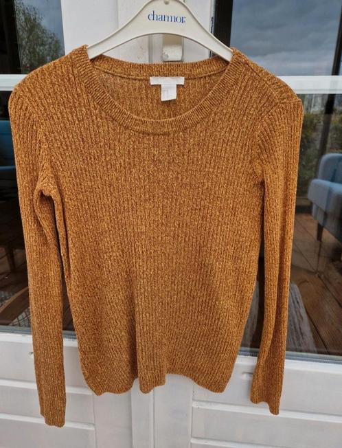 Trui donkergeel, Kleding | Dames, Truien en Vesten, Zo goed als nieuw, Maat 34 (XS) of kleiner, Geel, Ophalen of Verzenden