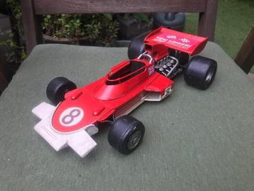 blikken Engelse raceauto, handwerk, 28.5 cm beschikbaar voor biedingen