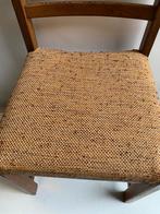 Jaren 70 wenge houten eetkamer-stoelen , 6 stuks, Ophalen, Hout, Gebruikt, Bruin