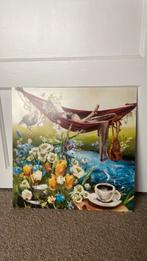 Kunst op aluminium gedrukt, Ophalen