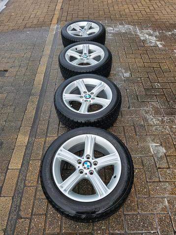 Orginele BMW velgen met Winterbanden 225/50 17 inch 6mm beschikbaar voor biedingen