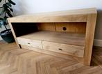 TV-meubel, massief hout, Ophalen, Gebruikt, 100 tot 150 cm, Teakhout