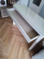 Ikea kaptafel met glasplaat en la, Huis en Inrichting, Ophalen