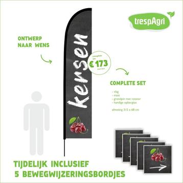trespAgri beachflag set beschikbaar voor biedingen