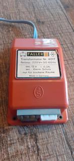 Faller AMS Transformator 4017, Ophalen of Verzenden, Gelijkstroom of Wisselstroom, Transformator of Voeding, Overige merken