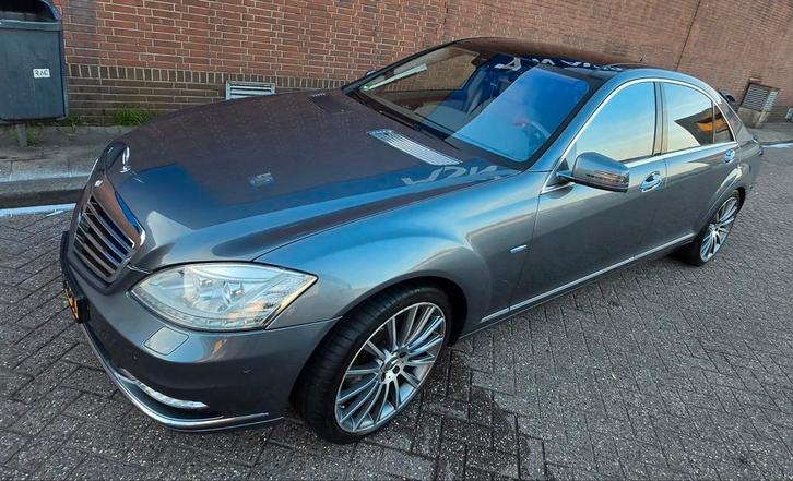 Mercedes-Benz S-Klasse 3.5 S400 Hybrid Lang AUT 2010 Grijs, Auto's, Mercedes-Benz, Particulier, S-Klasse, ABS, Achteruitrijcamera