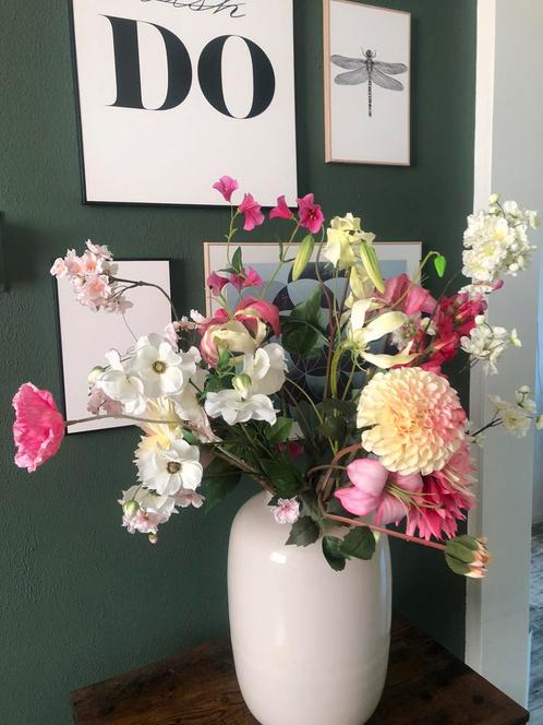 Kunstbloemen grote kleurrijke bos, Huis en Inrichting, Woonaccessoires | Kunstplanten en Kunstbloemen, Nieuw, Verzenden