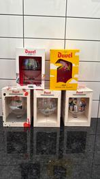 5 Duvel speciaalbier glazen limited edition, Ophalen of Verzenden, Zo goed als nieuw, Bierglas